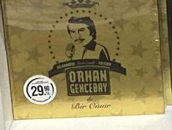 Orhan Gencebay ile Bir Ömür CD JELATİNLİ AMBALAJINDADIR yeni  32 SANATÇI