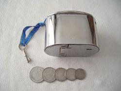 Türkiye İş Bankası Klasik Metal Kumbara ( Anahtarlı )