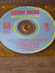 SEZEN AKSU - DELİ KIZIN TÜRKÜSÜ --1993  ESKİ DÖNEM BASKISI MÜZİK CD Sİ-(AÇIKLAMAYI OKUYUNUZ)