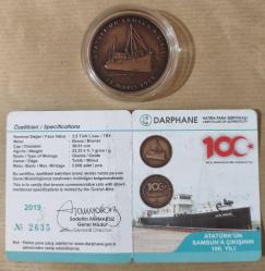 LOT.7 » Atatürk'ün Samsun'a Çıkışının 100. Yılı Bronz