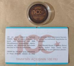 TBMM'nin Açılışının 100. Yılı Bronz