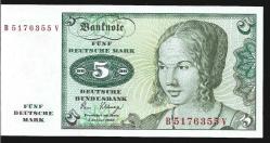 ** BATI  ALMANYA ( 5 * MARK ) 1980 - ÇİL