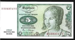 ** BATI  ALMANYA ( 5 * MARK ) 1980 - ÇİL