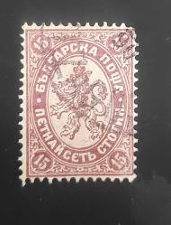 Bulgaristan 1886 - damgalı
