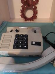 SIEMENS marka, eski dönem, koleksiyonluk, tuşlu ev telefonu.