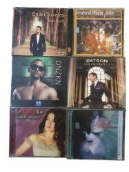 12 adet CD - Zeki MÜREN, Zuhal OLCAY, Türkülerde Anadolu, Önder KARATAŞ, Umut ALTINÇAĞ, Deniz KAN