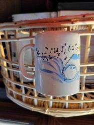 vintage kedili kupa porselen