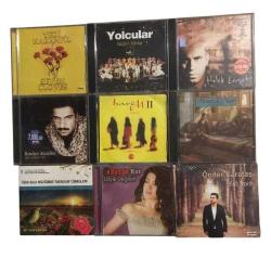 9 Adet CD - Haluk LEVENT, Berdan MARDİNİ, Yedi karanfil, Tasavvuf türküleri, Harem 2