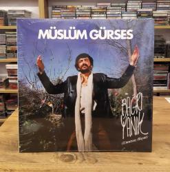 MÜSLÜM GÜRSES BAĞRI YANIK UMUTSUZ HAYAT PLAK 33 LÜK JELATİNLİ