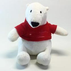 Coca Cola Lisanslı Peluş Mutlu yıllar temalı Kutup Ayısı