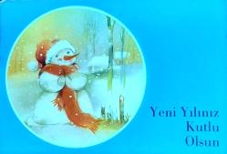 Yeni Yıl Temalı Dönem Kartpostal 2