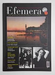 Efemera Dergisi - Ocak Şubat 2019 Sayı: 09
