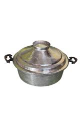 Antika dekorluk bakır tencere 21,5 cm çapında 12 cm boyunda