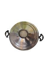 Antika dekorluk bakır tencere 21,5 cm çapında 12 cm boyunda