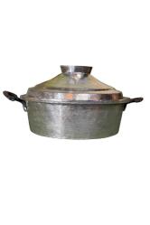 Antika dekorluk bakır tencere 21,5 cm çapında 12 cm boyunda