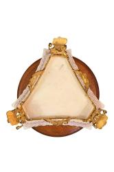 MEISSEN DAMGALI – 19. YÜZYIL AJURLU PORSELEN SUNUMLUK | BRONZ MONTÜRLÜ, EL BOYAMA PASTORAL SAHNE