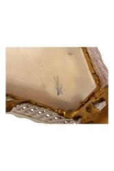 MEISSEN DAMGALI – 19. YÜZYIL AJURLU PORSELEN SUNUMLUK | BRONZ MONTÜRLÜ, EL BOYAMA PASTORAL SAHNE