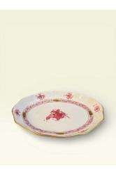 HEREND EL YAPIMI PORSELEN SUNUM TABAĞI | 20x15 CM | EL BOYAMA | KOLEKSİYONLUK