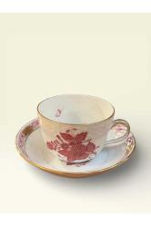 HEREND EL YAPIMI PORSELEN KAHVE FİNCANI | EL BOYAMA | KOLEKSİYONLUK