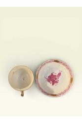 HEREND EL YAPIMI PORSELEN KAHVE FİNCANI | EL BOYAMA | KOLEKSİYONLUK