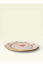 HEREND EL YAPIMI PORSELEN SERVİS TABAĞI | 24,5 CM | EL BOYAMA | KOLEKSİYONLUK