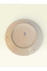 HEREND EL YAPIMI PORSELEN SERVİS TABAĞI | 24,5 CM | EL BOYAMA | KOLEKSİYONLUK