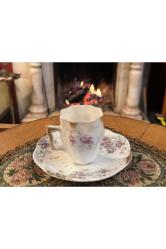 1900 başları Limoges Türk kahvesi fincanı