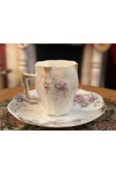 1900 başları Limoges Türk kahvesi fincanı
