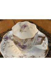 1900 başları Limoges Türk kahvesi fincanı