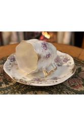 1900 başları Limoges Türk kahvesi fincanı