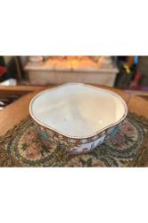 1900 başları Sevres tarzı Avrupa porselen sunumluk 11 cm 9,5 cm 6 cm ölçülerinde