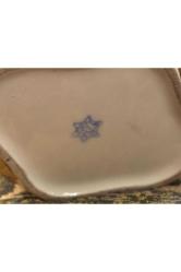 1900 başları Sevres tarzı Avrupa porselen sunumluk 11 cm 9,5 cm 6 cm ölçülerinde