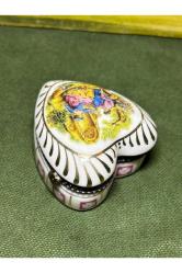 Limoges porselen Bomboniyer 6 cm 5,5 cm 3,5 cm ölçülerinde