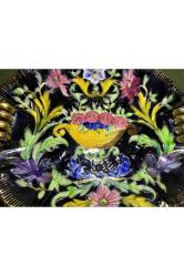 Avrupa Seramik sunumluk 34 cm 28 cm 4,5 cm ölçülerinde