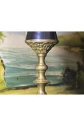 Avrupa pirinç Şamdan 33,5 cm boyunda