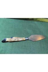 Gerçek Karaca ayağından servis spatulası - 29 cm boyunda