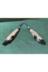 Gerçek Karaca ayağından fındık ceviz kıracağı - 20 cm boyunda