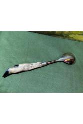 Gerçek Karaca ayağından servis kepçesi - 29 cm boyunda