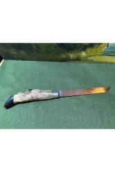 Gerçek Karaca ayağından ekmek bıçağı - 33 cm boyunda