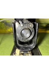 zeiss ikon antika körüklü fotoğraf makinası büyük boy 19 cm 15,5 cm 11 cm ölçülerinde