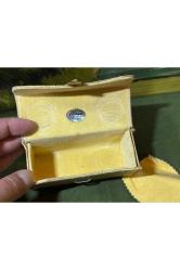 1950'ler isviçre kaplamalı opera Dürbünü orijinal kutusunda 10 cm 5 cm 3,5 cm ölçülerinde