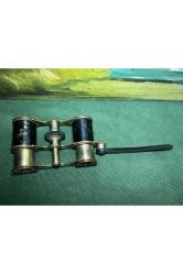 Fransız pirinç opera Dürbünü 9 cm 5,5 cm 2,5 cm ölçülerinde