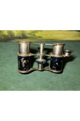 Fransız pirinç opera Dürbünü 9 cm 5,5 cm 2,5 cm ölçülerinde