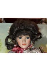 43 cm boyunda Avrupa porselen bebek - 9jks8734