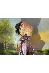 43 cm boyunda Avrupa porselen bebek - 9jks8734