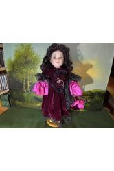 40 cm boyunda Avrupa porselen bebek - 9jks87345