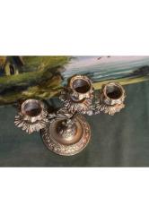 18 cm boyunda avrupa pirinç şamdan