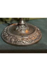 18 cm boyunda avrupa pirinç şamdan