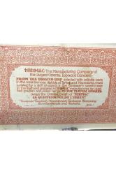 1930lar Turmac Teneke Tütün Kutusu 12 cm x 7,5 cm  x 2 cm