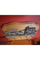 30 cm 21,5 cm ölçülerinde alman askılık anahtarlık